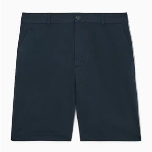 COS Classic Chino Shorts - Navy